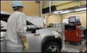 車両検査（アライメント）