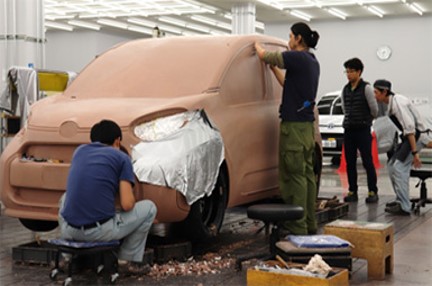 クレイモデル製作